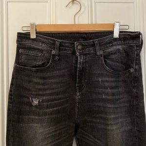 R13 Alison Cropped Jeans Size 31